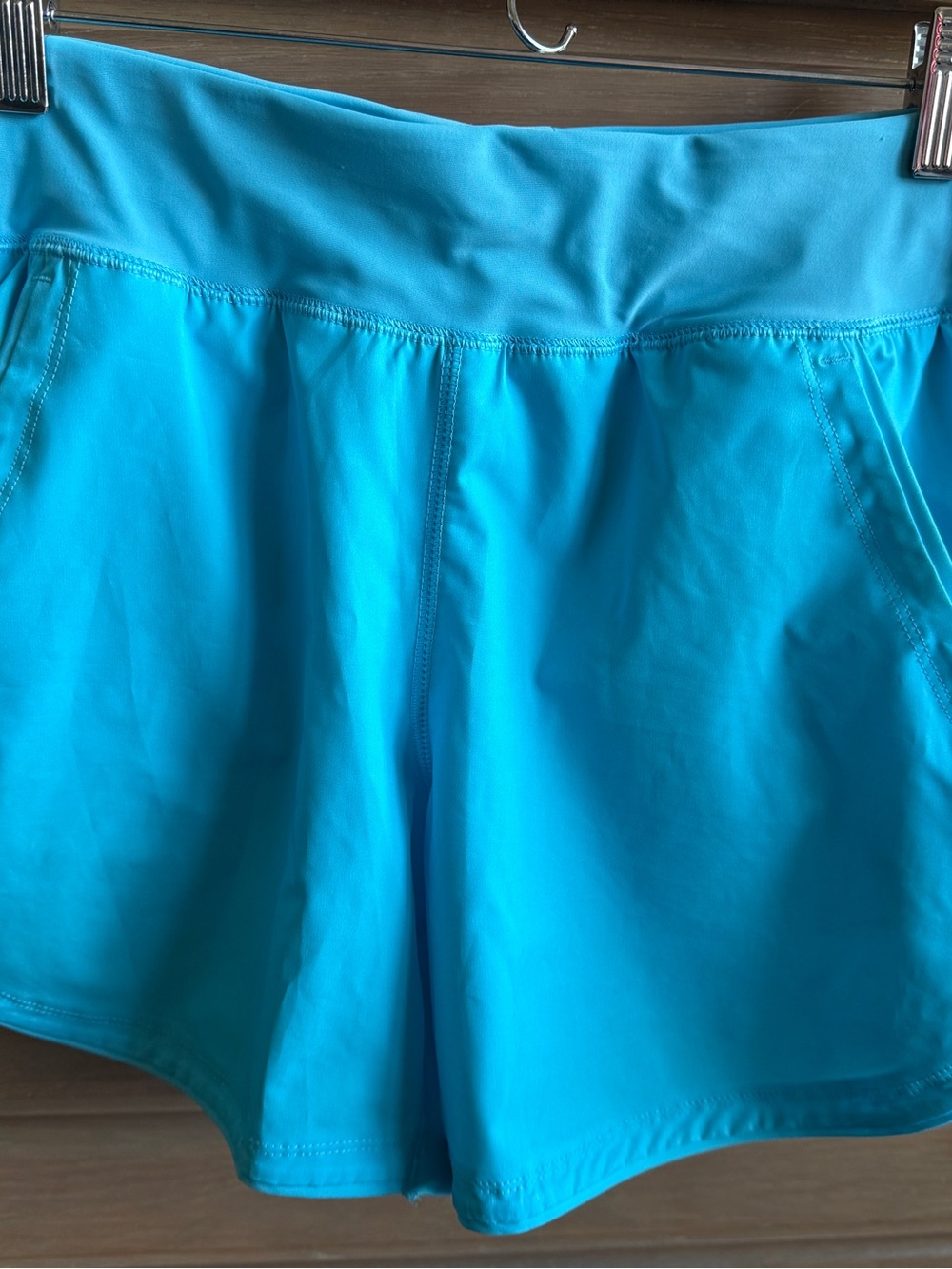 Lands' End Turquoise Board Shorts with Panty